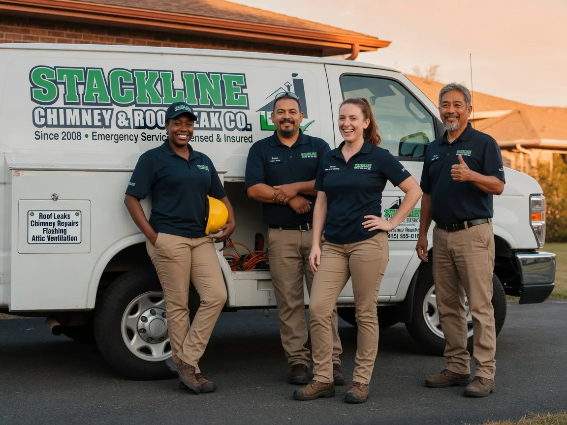Chimney flashing repair company in Hinckley, IL